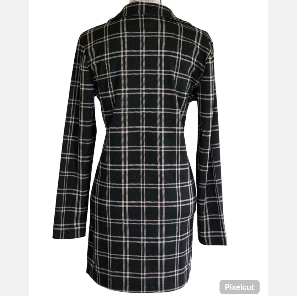 Windowpane Plaid Jacket. - Picture 2 of 8
